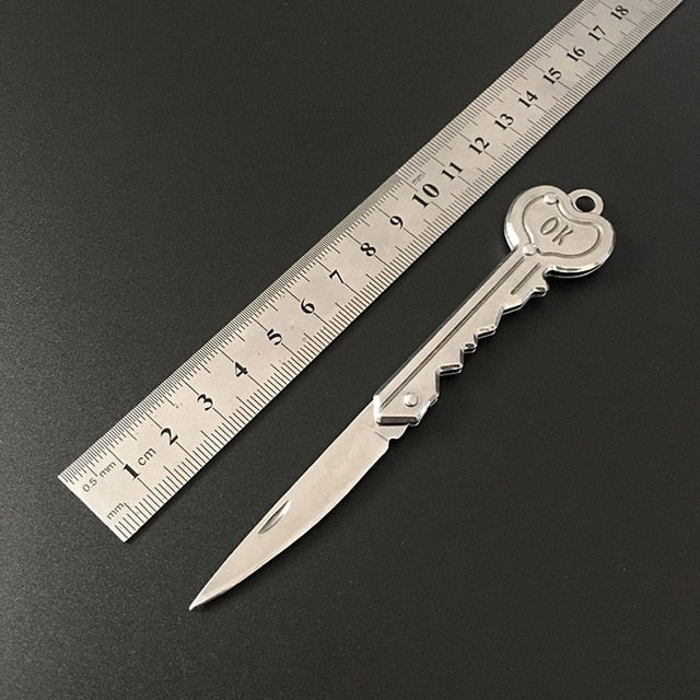 Mini Keyring Fold Blade Survive Outdoor kit